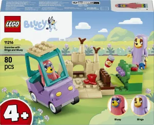 LEGO Omas mit Bingo und Bluey
