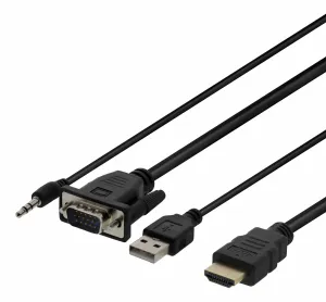 Deltaco VGA-HDMI16