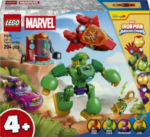 LEGO Loki vs. Team Iron Man