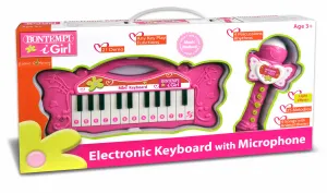 Bontempi Mini Keyboard and Karaoke Microphone