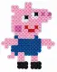 Hama Beads Peppa Pig #3